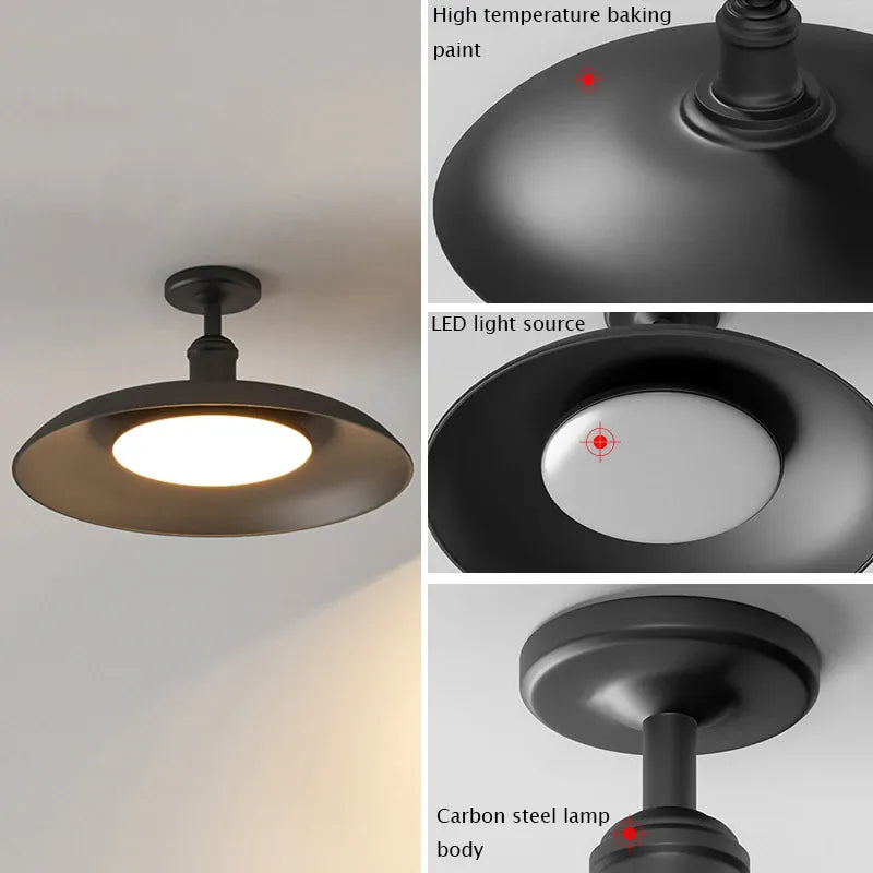 Verthara Premium Vintage Industrial Outdoor Ceiling Light