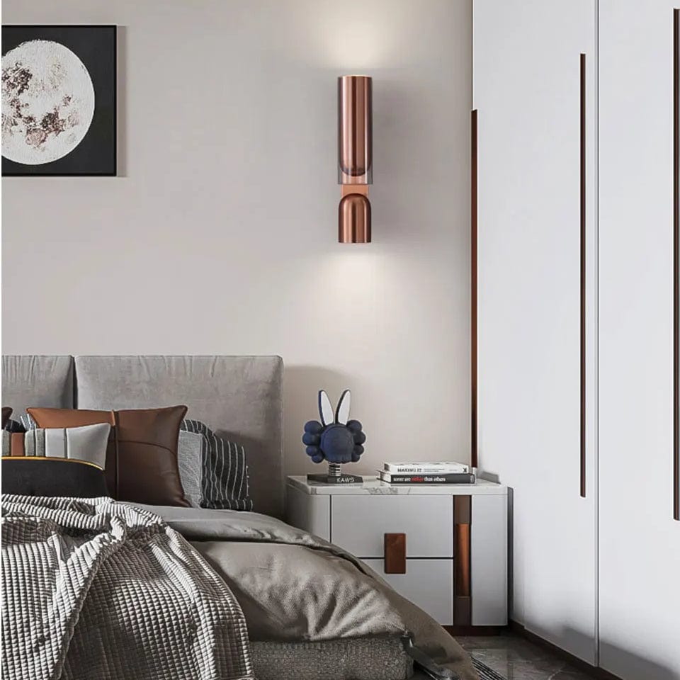 Verthara Premium Vintage Rotatable Glass Wall Lamp