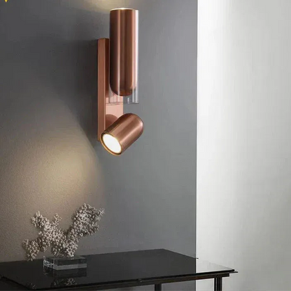 Verthara Premium Vintage Rotatable Glass Wall Lamp