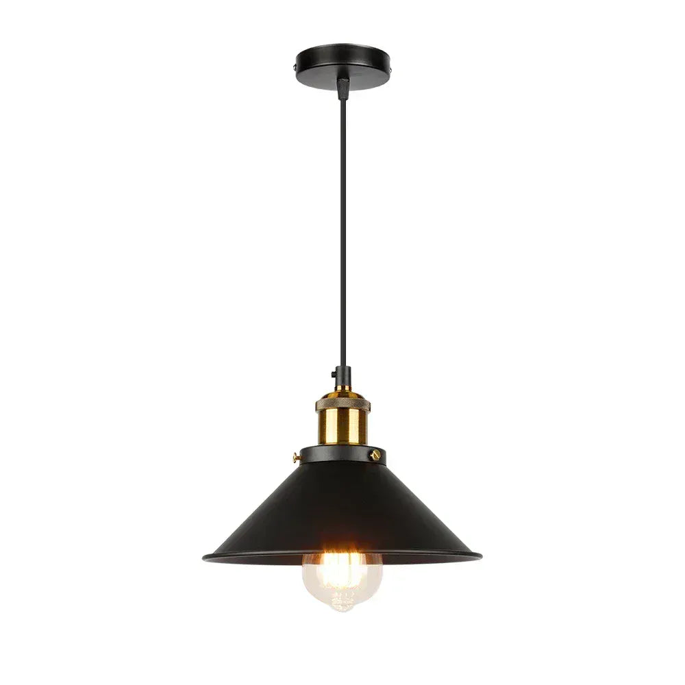Verthara Premium Vintage Three-Head Industrial Pendant Light