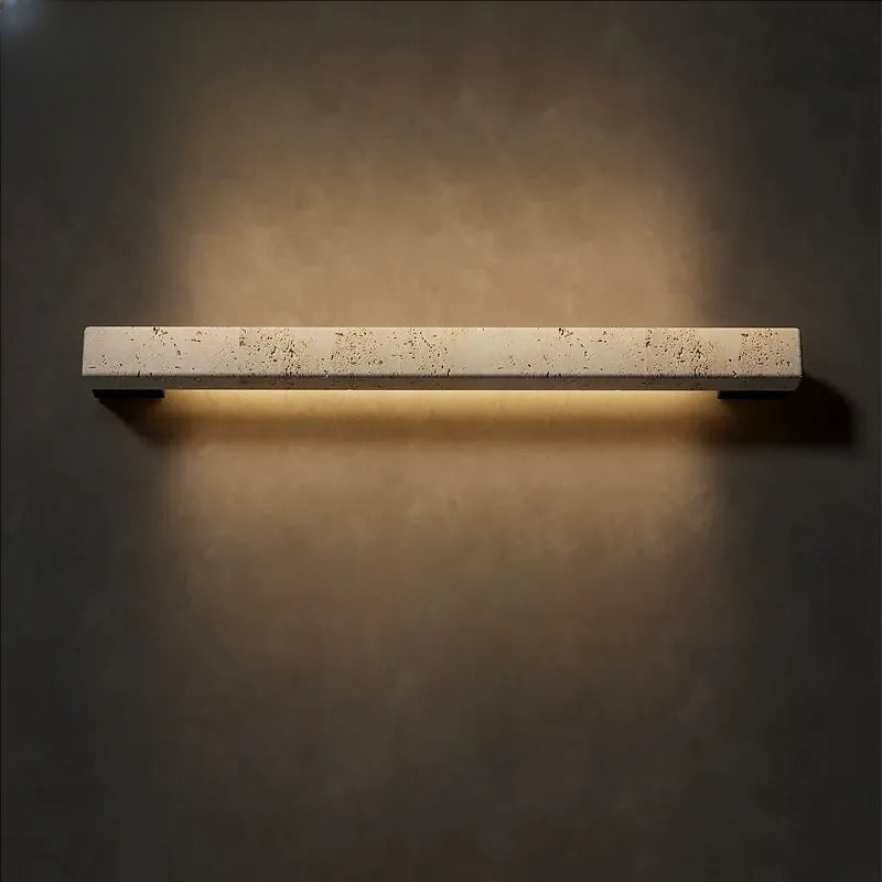 Verthara Premium Wabi-Sabi Cave Stone Linear Wall Light