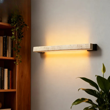 Verthara Premium Wabi-Sabi Cave Stone Linear Wall Light