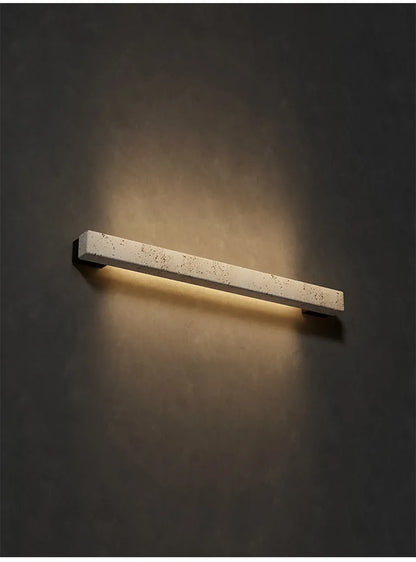 Verthara Premium Wabi-Sabi Cave Stone Linear Wall Light