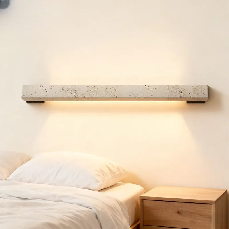 Verthara Premium Wabi-Sabi Cave Stone Linear Wall Light
