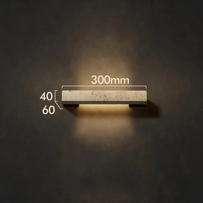 Verthara Premium Wabi-Sabi Cave Stone Linear Wall Light H30cm / Indoor (No waterproof)