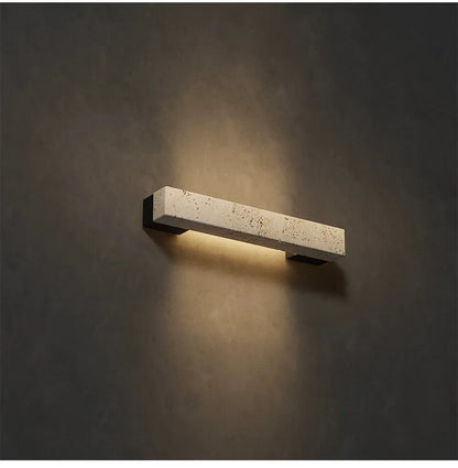 Verthara Premium Wabi-Sabi Cave Stone Linear Wall Light