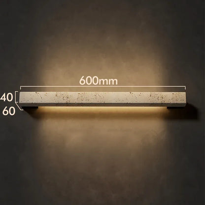 Verthara Premium Wabi-Sabi Cave Stone Linear Wall Light H60cm / Indoor (No waterproof)