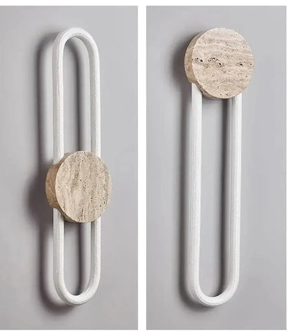 Verthara Premium Wabi-Sabi Cave Stone Long Wall Light