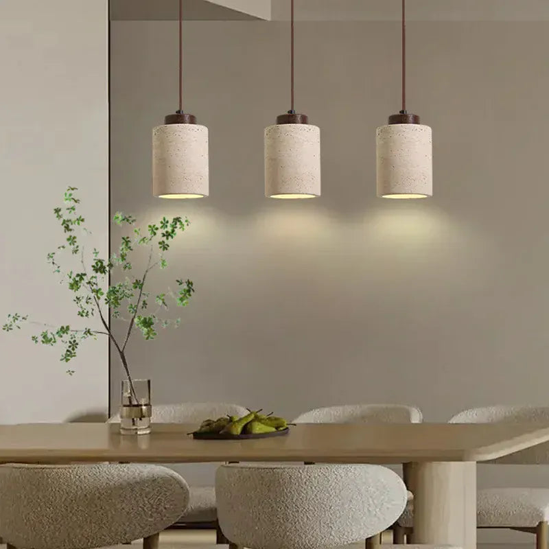 Verthara Premium Wabi-Sabi Cave Stone Pendant Chandelier