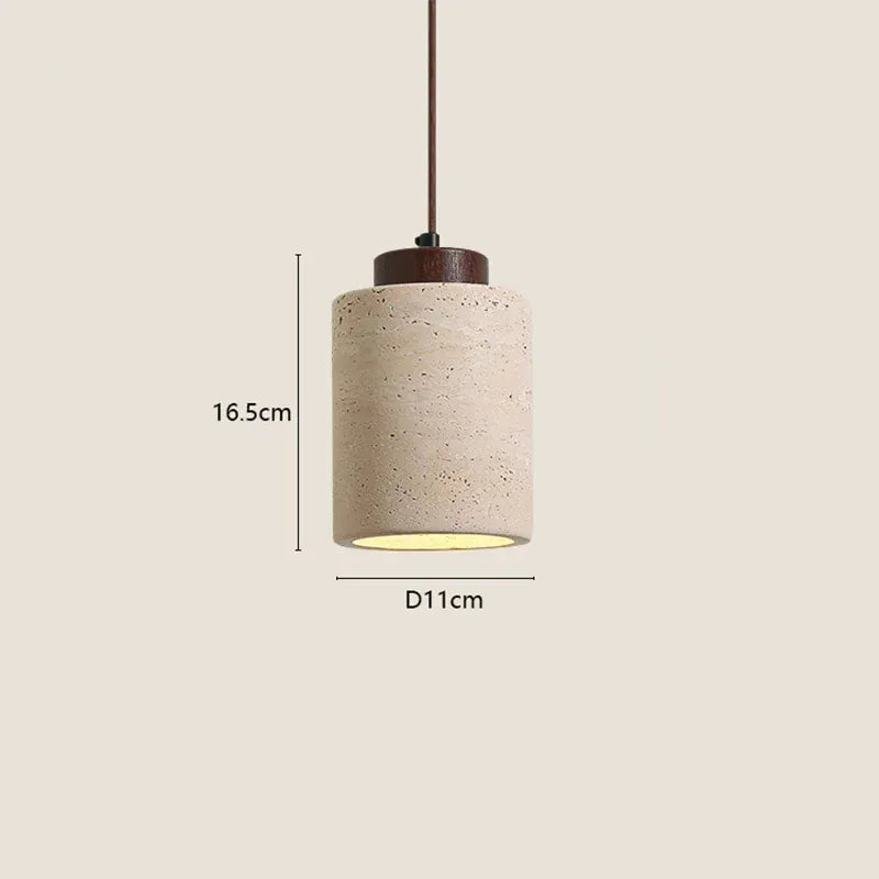 Verthara Premium Wabi-Sabi Cave Stone Pendant Chandelier D-style