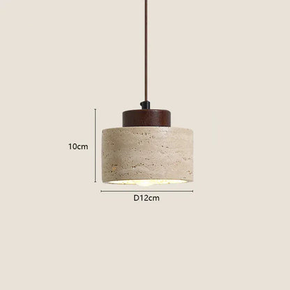 Verthara Premium Wabi-Sabi Cave Stone Pendant Chandelier B-style