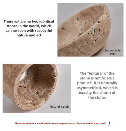 Verthara Premium Wabi-Sabi Cave Stone Pendant Chandelier