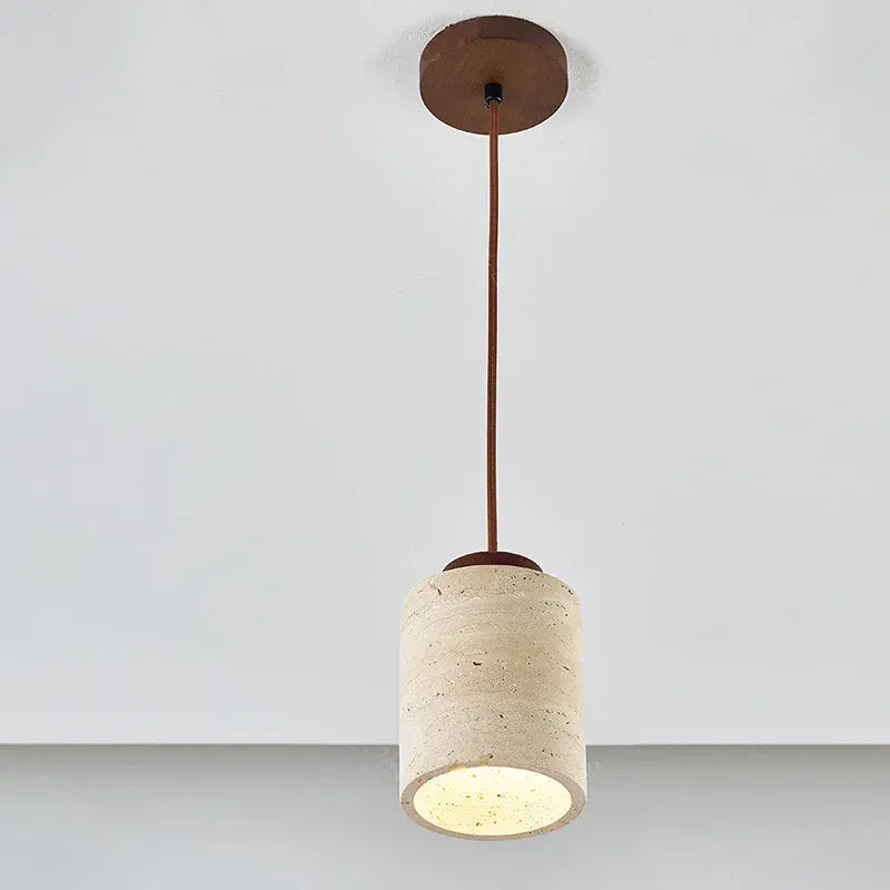 Verthara Premium Wabi-Sabi Cave Stone Pendant Chandelier