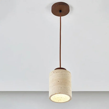 Verthara Premium Wabi-Sabi Cave Stone Pendant Chandelier