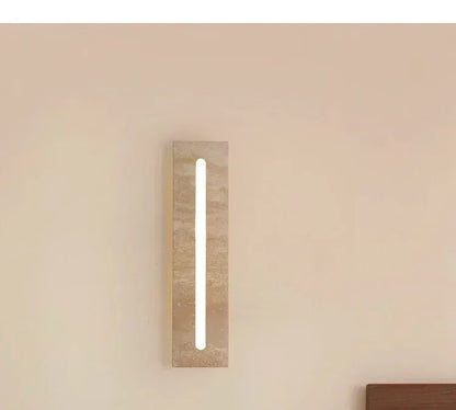Verthara Premium Wabi-Sabi Natural Stone Outdoor Wall Light