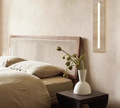 Verthara Premium Wabi-Sabi Natural Stone Outdoor Wall Light