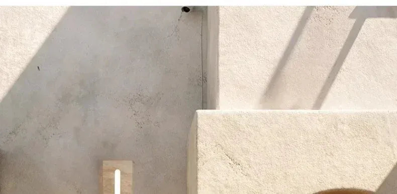 Verthara Premium Wabi-Sabi Natural Stone Outdoor Wall Light