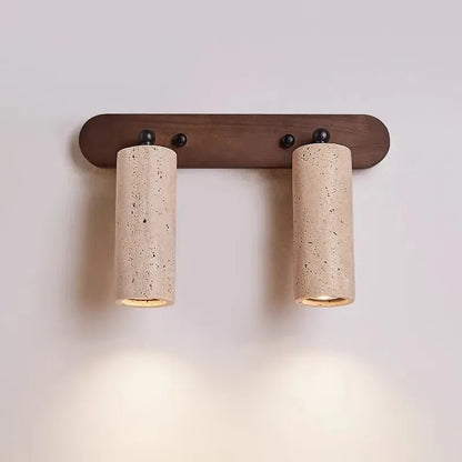 Verthara Premium Wabi-Sabi Stone Rotatable Vanity Wall Light