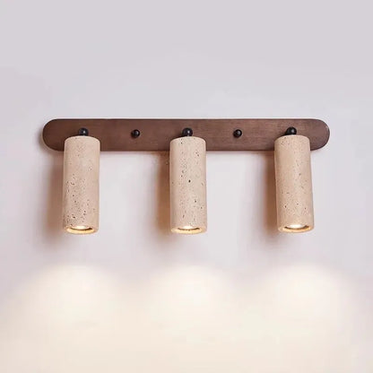 Verthara Premium Wabi-Sabi Stone Rotatable Vanity Wall Light