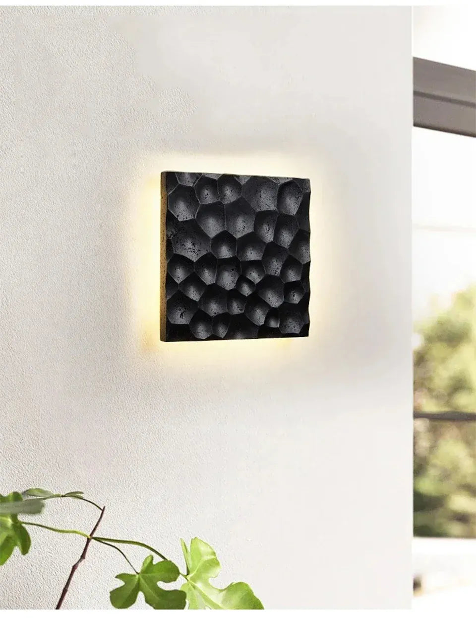 Verthara Premium Wabi-Sabi Travertine Stone Wall Light