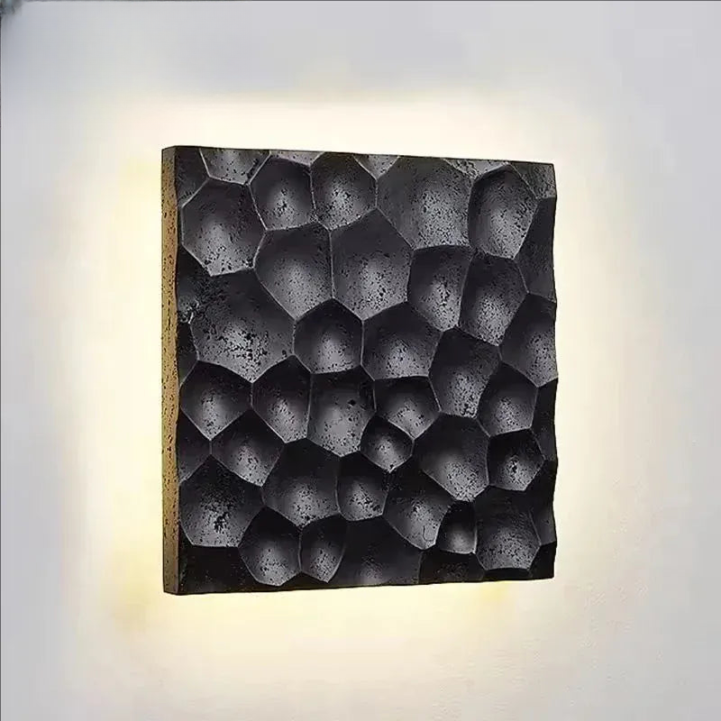 Verthara Premium Wabi-Sabi Travertine Stone Wall Light