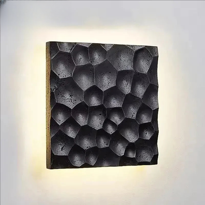 Verthara Premium Wabi-Sabi Travertine Stone Wall Light