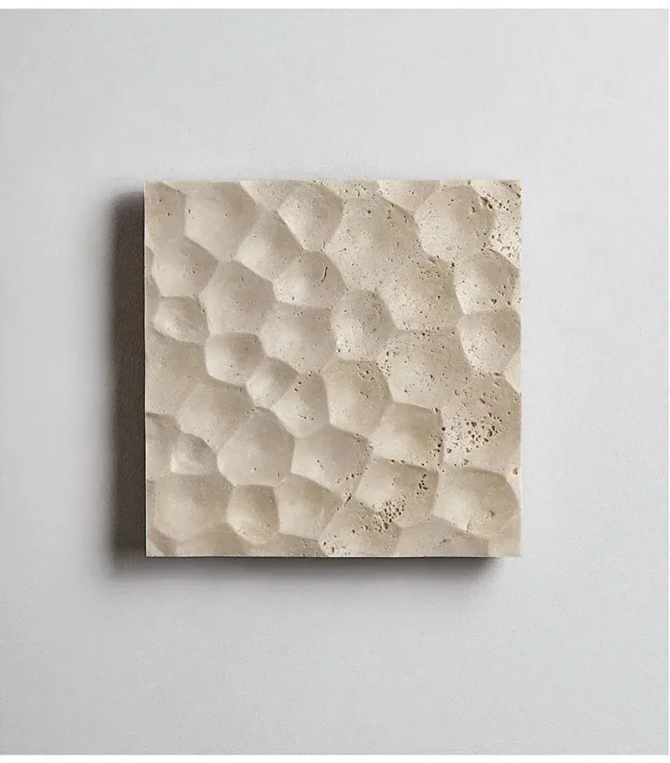 Verthara Premium Wabi-Sabi Travertine Stone Wall Light