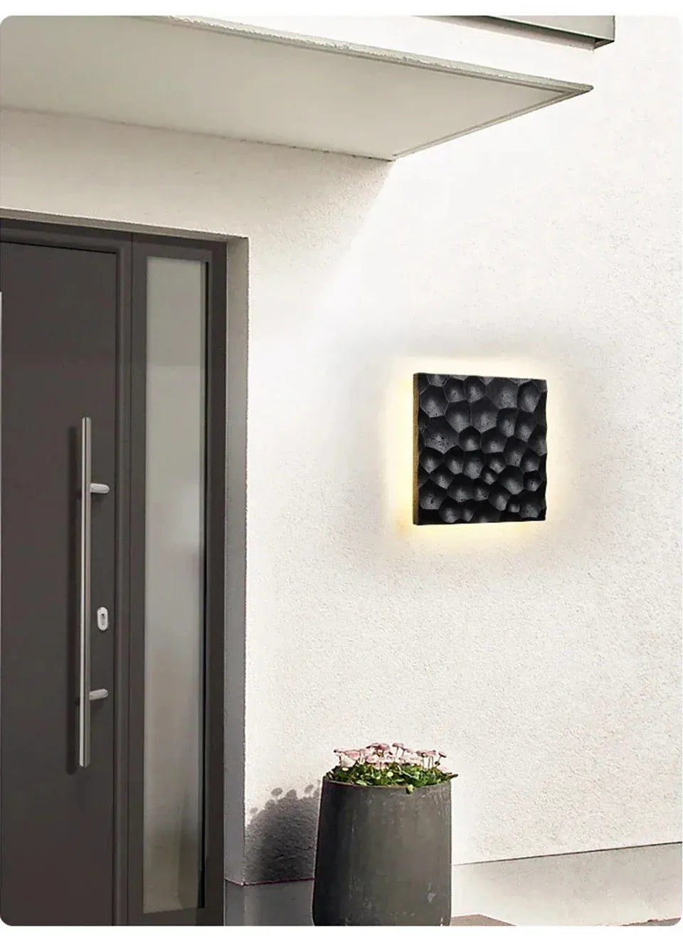 Verthara Premium Wabi-Sabi Travertine Stone Wall Light