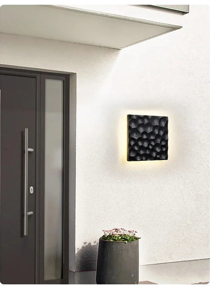 Verthara Premium Wabi-Sabi Travertine Stone Wall Light