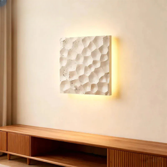 Verthara Premium Wabi-Sabi Travertine Stone Wall Light