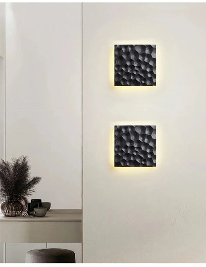 Verthara Premium Wabi-Sabi Travertine Stone Wall Light
