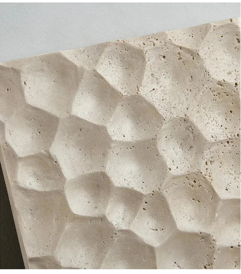Verthara Premium Wabi-Sabi Travertine Stone Wall Light