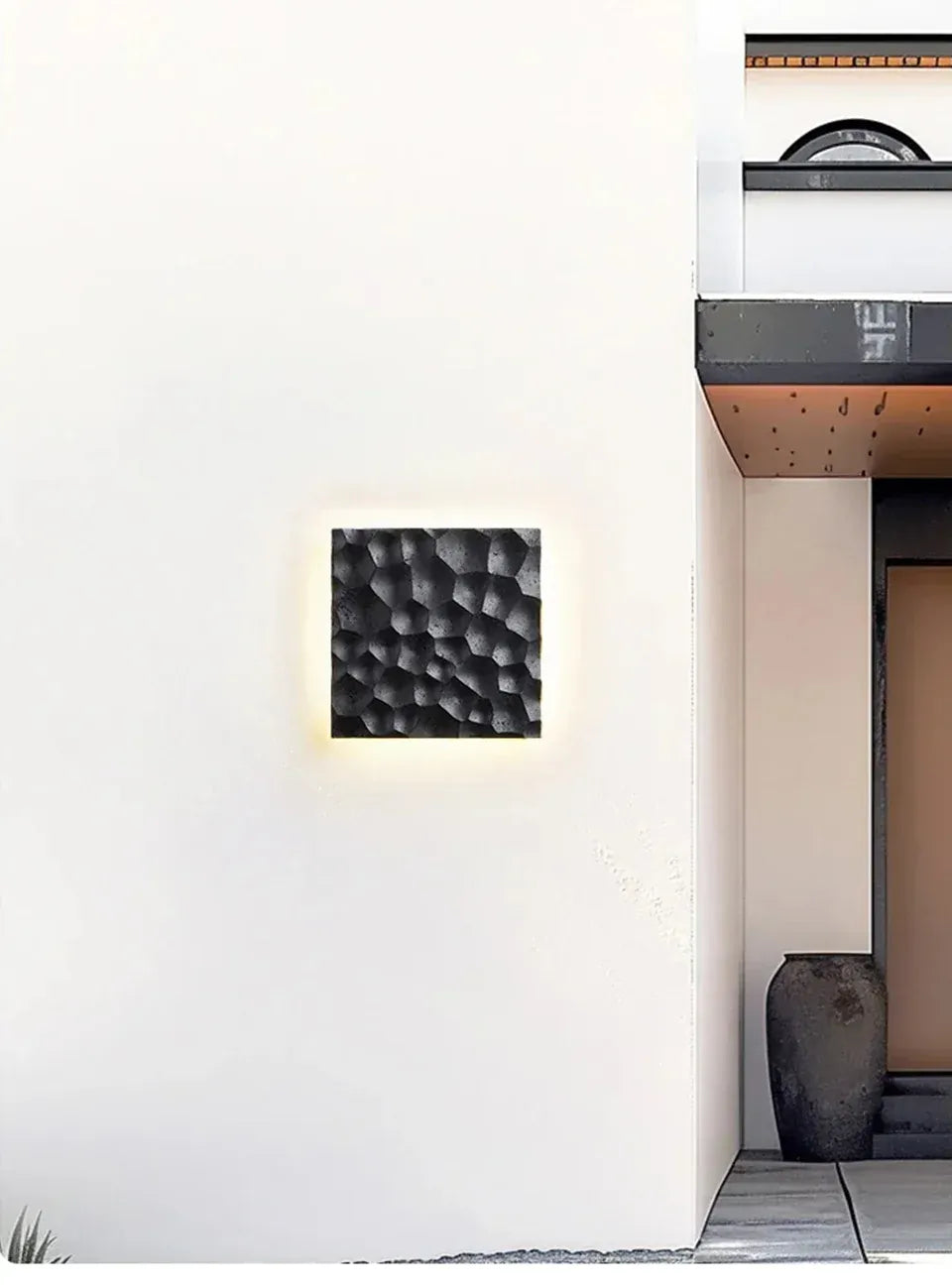 Verthara Premium Wabi-Sabi Travertine Stone Wall Light