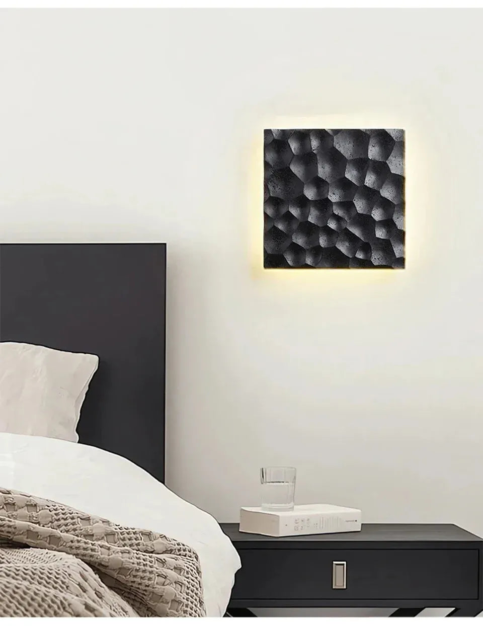 Verthara Premium Wabi-Sabi Travertine Stone Wall Light