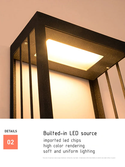 Verthara Premium Waterproof Garden Porch Wall Light