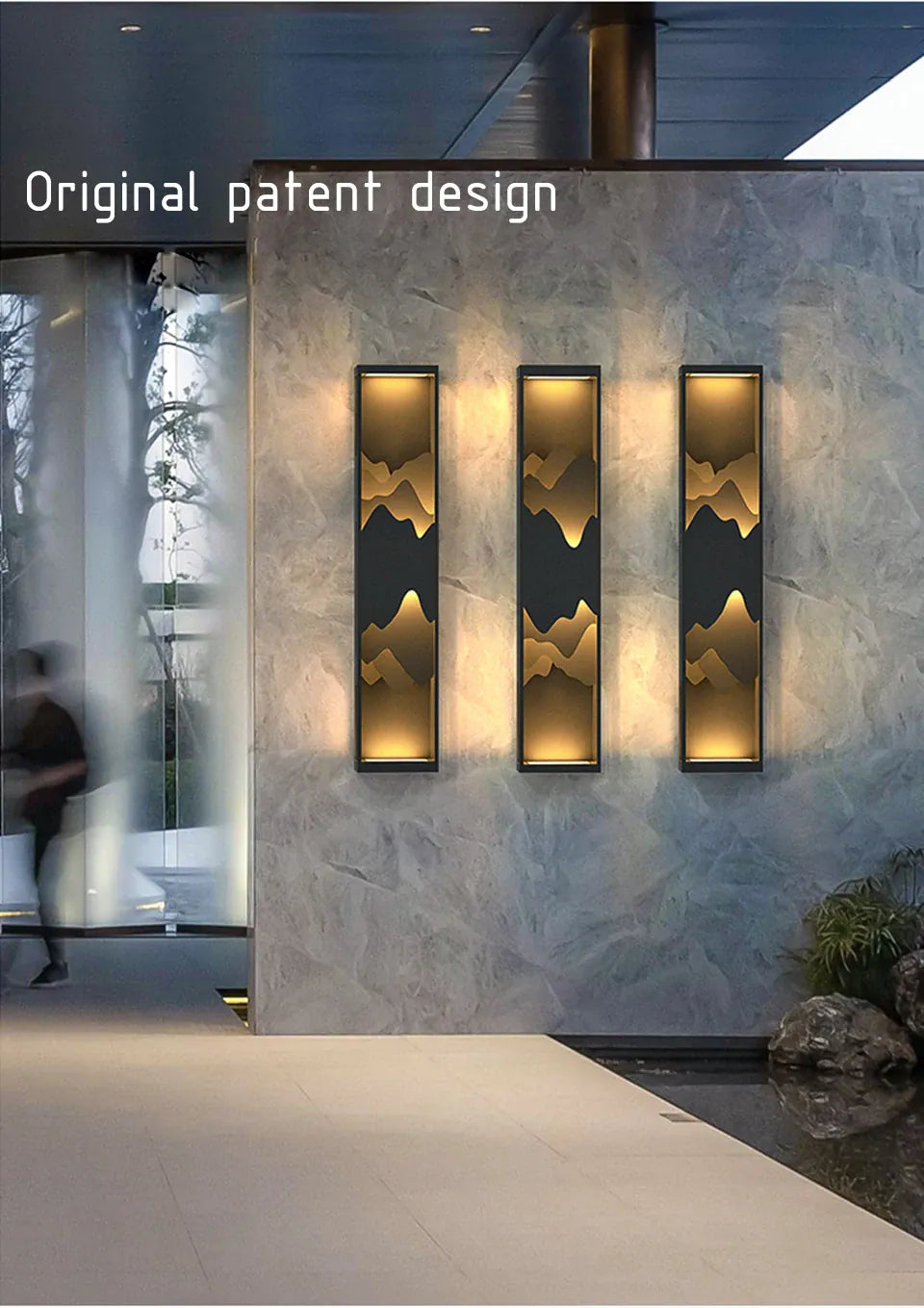 Verthara Premium Waterproof Garden Porch Wall Light