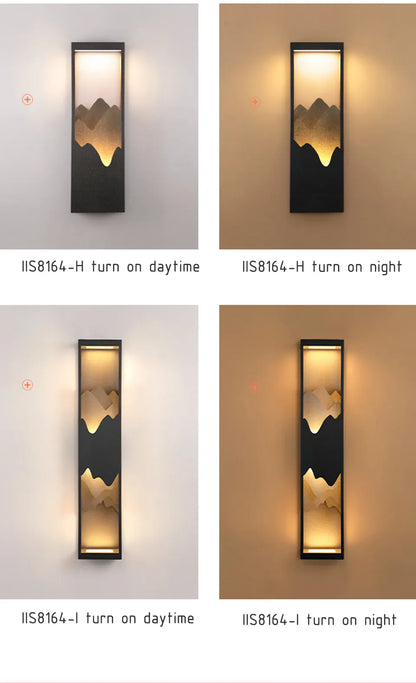 Verthara Premium Waterproof Garden Porch Wall Light