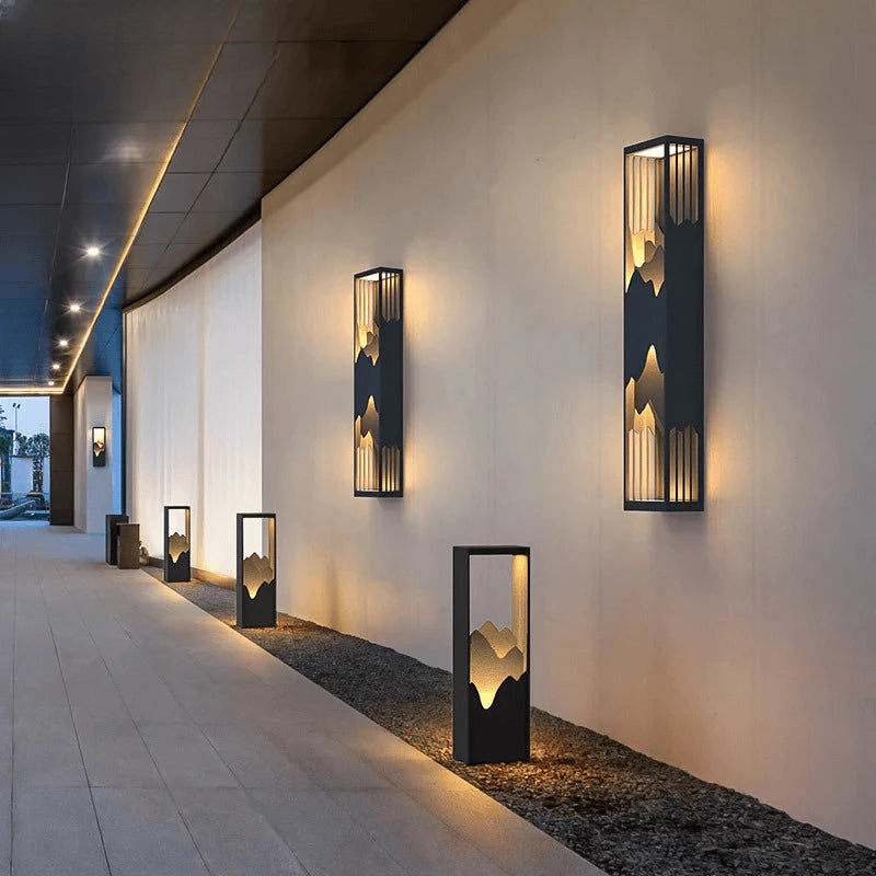 Verthara Premium Waterproof Garden Porch Wall Light