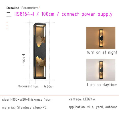 Verthara Premium Waterproof Garden Porch Wall Light