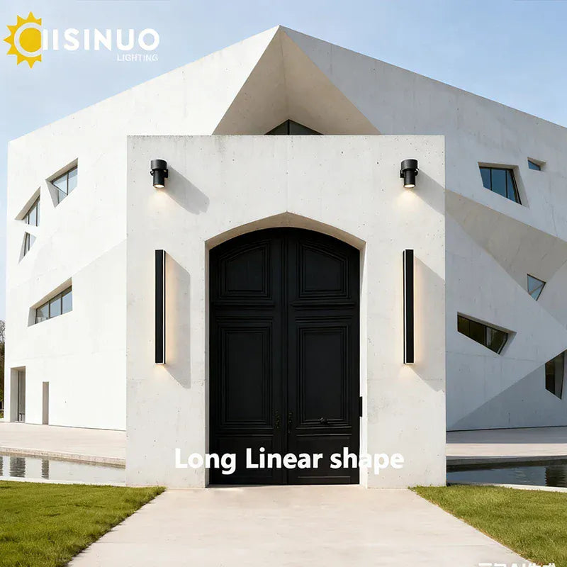 Verthara Premium Waterproof LED Outdoor Wall Lamp, IP65 Aluminum Sconce for Garden, Porch, and Exterior Lighting – Modern Design