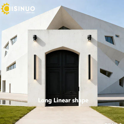 Verthara Premium Waterproof LED Outdoor Wall Lamp, IP65 Aluminum Sconce for Garden, Porch, and Exterior Lighting – Modern Design