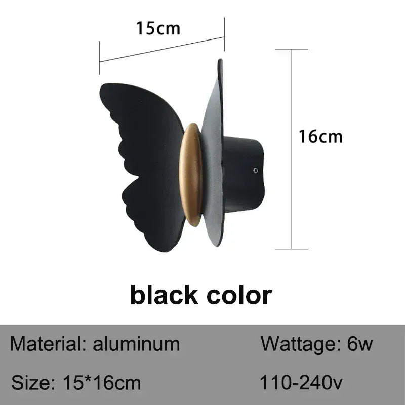 Verthara Premium Butterfly LED Garden Wall Light