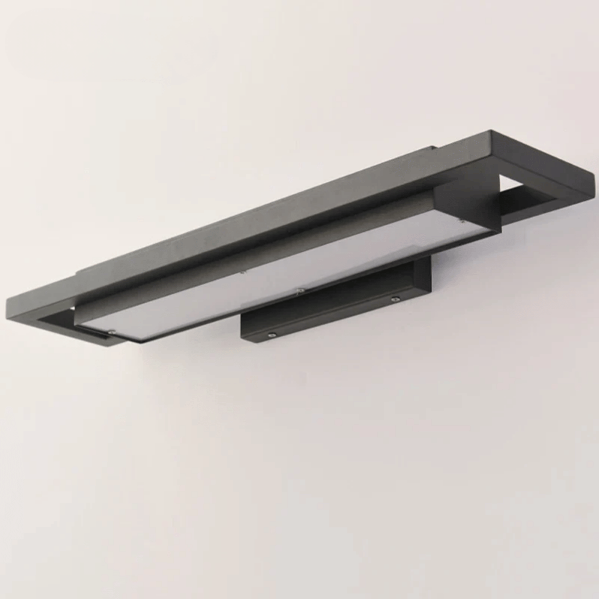 Verthara Premium Waterproof LED Outdoor Wall Light - Modern Design - Black Aluminium - IP65 Rated - Ideal for Garden and Entryway - Energy Efficient