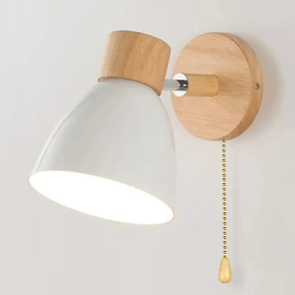 Verthara Premium Wooden Macaroon Rotatable Wall Sconce