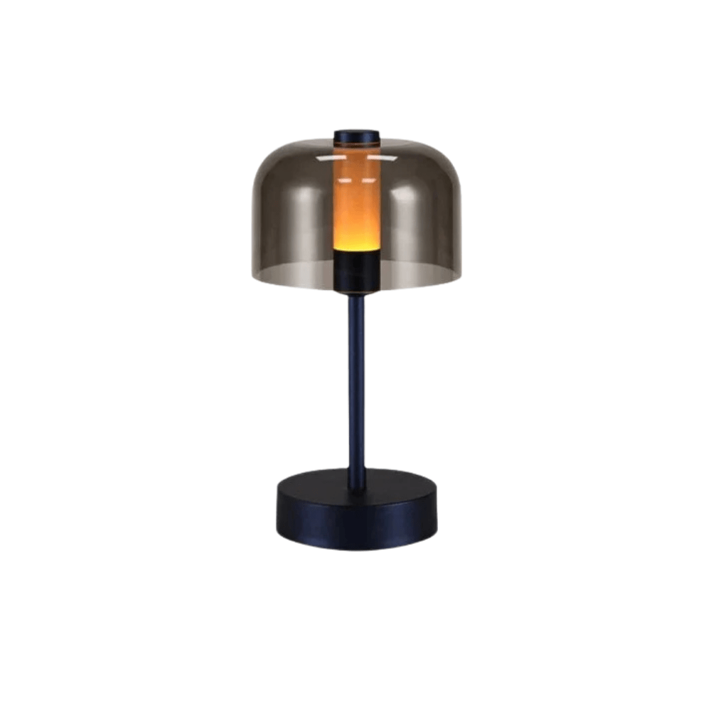 Verthara Rechargeable LED Desk Lamp - Cordless - Modern Retro Design - Portable - Touch Activation - Ideal For Indoor Use B-Blue