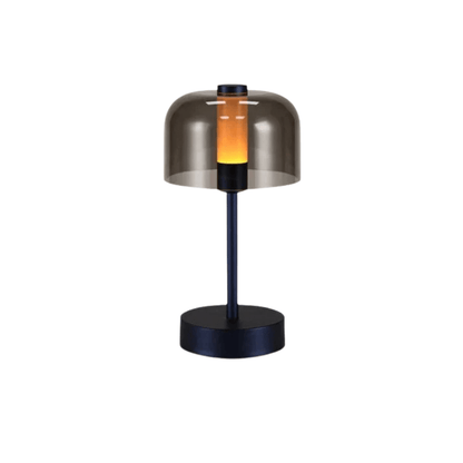 Verthara Rechargeable LED Desk Lamp - Cordless - Modern Retro Design - Portable - Touch Activation - Ideal For Indoor Use B-Blue