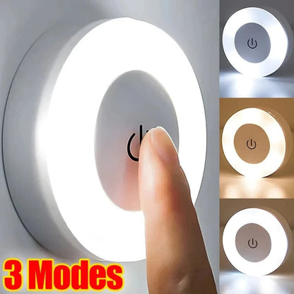 Verthara Rechargeable LED Touch Night Light
