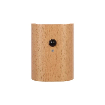 Verthara Rechargeable Motion Sensor LED Night Light – Elegant Wooden Wall Sconce for Stairways and Hallways Beech