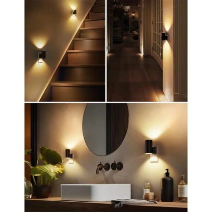 Verthara Remote Control Plug-In LED Wall Night Light