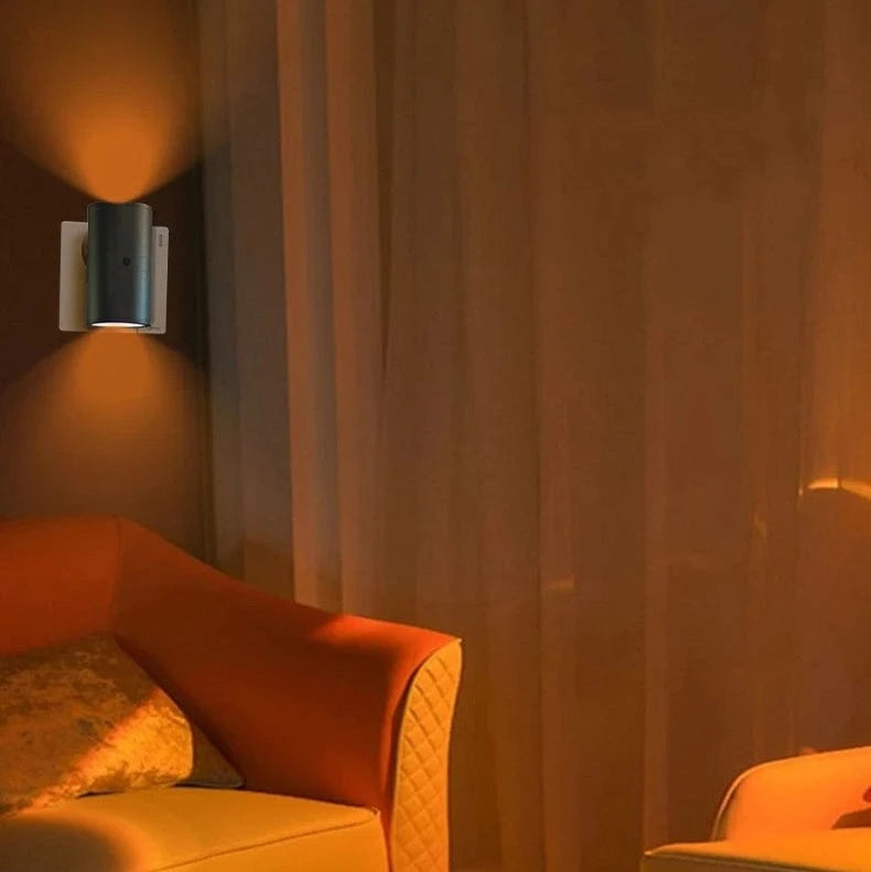 Verthara Remote Control Plug-In LED Wall Night Light